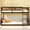 Antique Dark Oak, variant on Leumius Twin over Twin Floor Bunk Bed with Panelled Headboard and Footboard, Solid Rubber Wood Foundation with Safety Guardrails and Ladder for Boys Girls Antique Oak