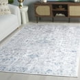 thumbnail image 3 of SAFAVIEH Orlando Elliott Medallion Machine Washable Area Rug, Grey/Blue, 8' x 10', 3 of 12