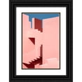 thumbnail image 1 of Wride, Linda 11x14 Black Ornate Wood Framed with Double Matting Museum Art Print Titled - Shapes and shadows, 1 of 4