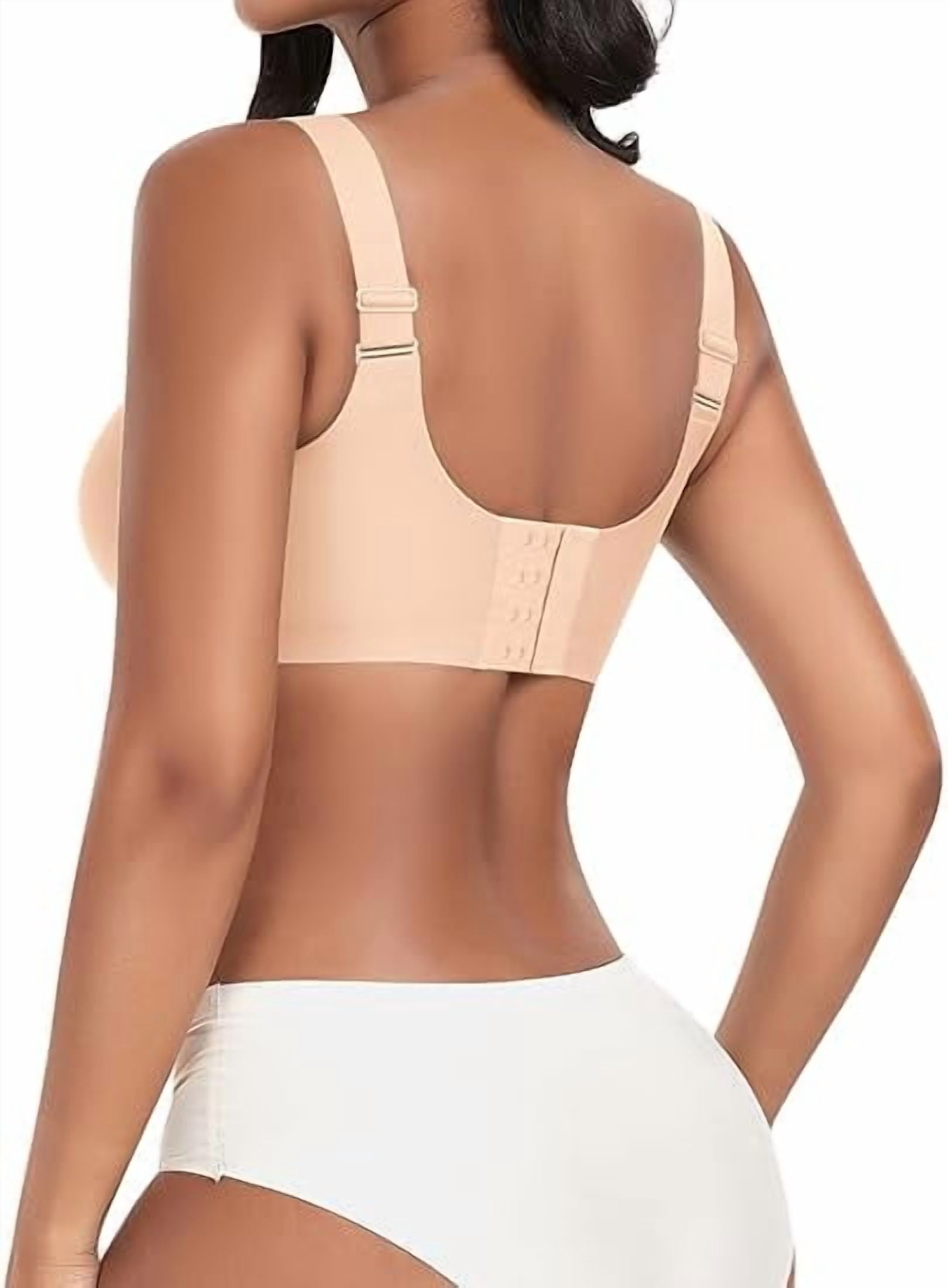 Werena Wireless Bras for Women No Underwire Seamless Full Coverage Comfortable Everyday Bra with Medium Support