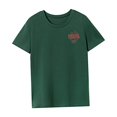 thumbnail image 4 of Camiseta para Mujer Verano Ropa Deportiva Femenina Tops de Verano para Vacaciones Oficina Calle M, 4 of 7