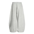 thumbnail image 5 of Shadoumai Girls Loose Casual Sweatpants Curved Leg Design Loose Breathable Jogger Pants Relaxed Fit Sport Pants For Girls Daily Wear,Girls Uniform Pants 6-7 Years, 5 of 5