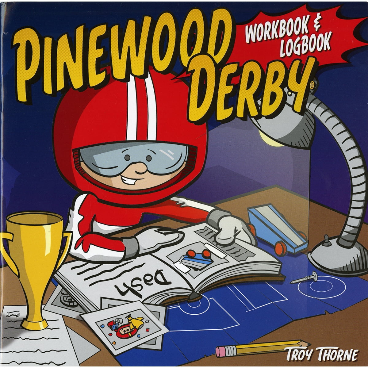 Pinewood Derby Workbook Logbook Walmart Com