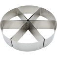 thumbnail image 1 of Stainless Steel Heat Resistant Baking Moulds Suitable Without Base for Mousse Cake Pastry Bread Pizza, 1 of 5