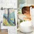 thumbnail image 7 of Yayeee 100% Cotton Hand Towels for Bathroom 16" x 28" Soft Absorbent Kitchen Towel, Mounatin at Dawn, 7 of 7