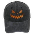 thumbnail image 2 of WCJM Pumpkin Samhain Sun Hats for Women Wide Brim Beach Hat Straw Visor Ponytail Summer Uv Packable Foldable Beach Vacation Essentials, 2 of 7
