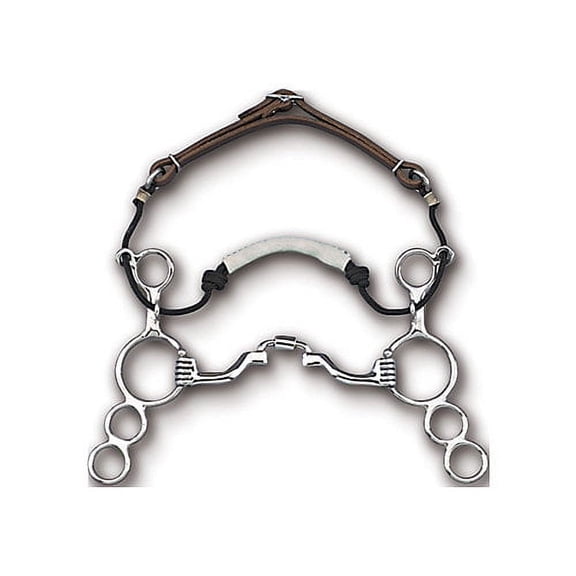 Myler 3Ring Combo Bit Correctional Port Barrel