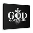 thumbnail image 2 of Scripture Walls Isaiah 41:13 God Got Me Roots Bible Verse Canvas Christian Wall Art Ready to Hang Unframed, 2 of 18