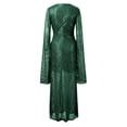 thumbnail image 6 of Elegant Dresses for Women Holiday Party Sequin Party Dress Elegant Bodycon Gown With Print for Night Out Evening Events & Wedding Guest Long Gown, 6 of 9