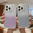 thumbnail image 5 of Compatible with iPhone 12 Pro Max Glitter Paper Gradient Color Case, Women Luxury Clear Case for iPhone 12 Pro Max Case Soft TPU Shockproof Clear Cover Designed for iPhone 12 Pro Max, Pink, 5 of 8
