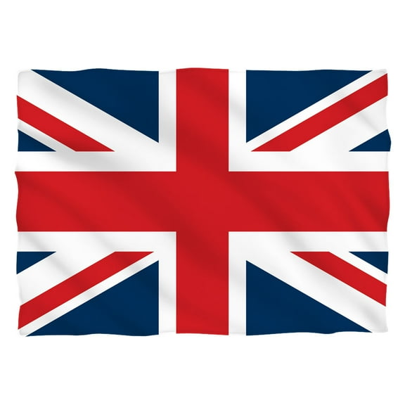 Union Jack (Front Back Print) Pillow Case