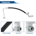 thumbnail image 4 of Manguera de Refrigerante de A/C para Toyota Corolla 2014-2019 Línea de Manguera de Aire Acondicionado No. 8870302E60 Caucho Hierro, 4 of 6