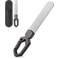 thumbnail image 1 of Stainless Steel Double-Sided Metal Nail File, Fingernail & Toenail File Shaping Tool for Men & Women, Durable Portable Nail File Shapes Nails Easily for Home & Travel,Gray, 1 of 7