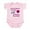 Petal Pink, variant on CafePress - GRANDPA's LITTLE FISHING BUDDY! Infant Bodysuit - Baby Light Bodysuit, Size Newborn - 24 Months