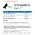 thumbnail image 2 of Reference Sensor - Compatible with 1996 - 2007 Chevy Express 1500 1997 1998 1999 2000 2001 2002 2003 2004 2005 2006, 2 of 2