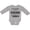 AC-Heather Grey, variant on Inktastic My Mommy is a Teacher and a Hero Boys or Girls Long Sleeve Baby Bodysuit
