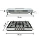 thumbnail image 4 of Parrilla Prato SUPRA Campana Nube 76 Cm Acero Inoxidable, 4 of 4