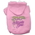 thumbnail image 6 of Pet, Dog  Cat Hoodie Rhinestone, "Mardi Gras", 6 of 7