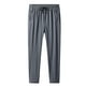 thumbnail image 1 of Ceisia Men's Solid Color Breathable Straight Leg Casual Sports Pants with Zipper Pockets Gray XL Gifts, 1 of 3