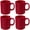 Simply Red, variant on OmniWare Teaz Cafe Simply Red Stoneware 11 Ounce Classic Coffee Mug