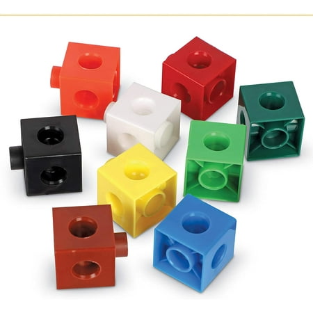 Learning Resources Snap Cubes, Educational Counting Toy, Set of 500 ...