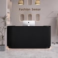 thumbnail image 3 of Modern Counter Reception Desk Bar Salon Cash Standing Office Spa Reception Desk Front Mostrador Recepcion Commercial Furniture My Lux Decor Round, 3 of 6