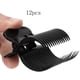thumbnail image 3 of Pinzas para rizar el cabello de uso multifuncional, 12 piezas de repuesto para rulos, diseño único de garra, plástico de calidad resistente al calor para peinados de bricolaje y uso en salón,, 3 of 8