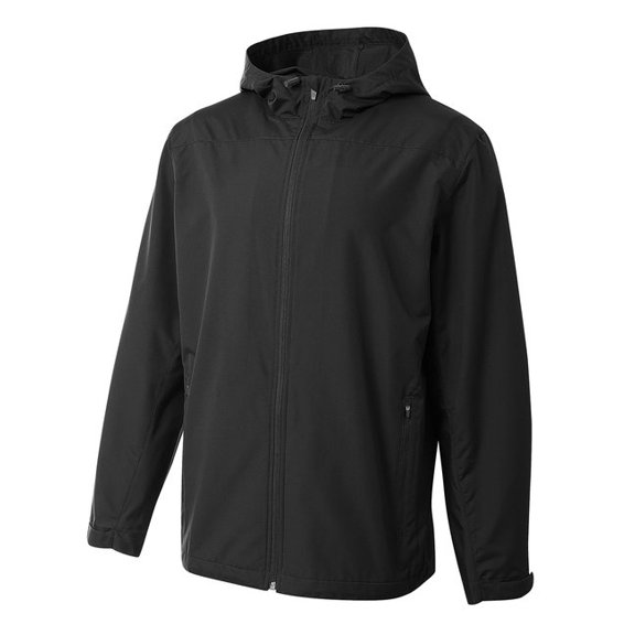 A4 Full Zip Force Windbreaker Jacket For Men in Black | N4264
