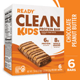 thumbnail image 3 of (3 pack) Ready Clean Kids Protein Bar, Chocolate Peanut Butter, 6 Count, 3 of 11