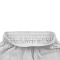 thumbnail image 6 of Cutuoiiu Women's Summer Loose Fit Three-Quarter Length Trousers with Elastic Drawstring Waist and Pockets Gifts, 6 of 8