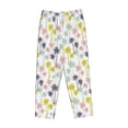thumbnail image 4 of Xecao Hawaiian Coconut Tree Women's Straight Lounge Pajama Pants: The Epitome of Relaxed Sleepwear, 4 of 9