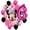 6th, variant on Minnie Mouse Party Supplies 4th Birthday Balloons Bundle with Character Mylar Balloons Heart Balloons and Big Number