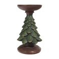 thumbnail image 2 of Christmas Tree Candlestick Base, Resin Ornament Stand, Delicate Design, for Holiday Decor, Creates Warm Ambiance, Light-up Feature, Elegant Resin Material, for Home Use, Seasonal Accent, Ihhxbz, 2 of 7