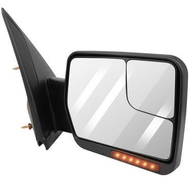 ECCPP Rear View Mirror Towing Mirror fit for 2004-2014 for Ford for F-150 with Right Side Power Heated ADP11644101S