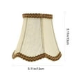 thumbnail image 4 of Eease Fabric Lampshade for Chandeliers, Tables, Floors & Walls, 4 of 5