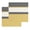 Gray Dark Yellow, variant on Sage Green Morocco Kitchen Dish Towels for Drying Dishes Set of 2, Modern Stitching Geometric Striped Grey Waffle Weave Microfiber Hand Tea Bathroom Towels Quick Dry & Absorbent Towel 15.7x23.6