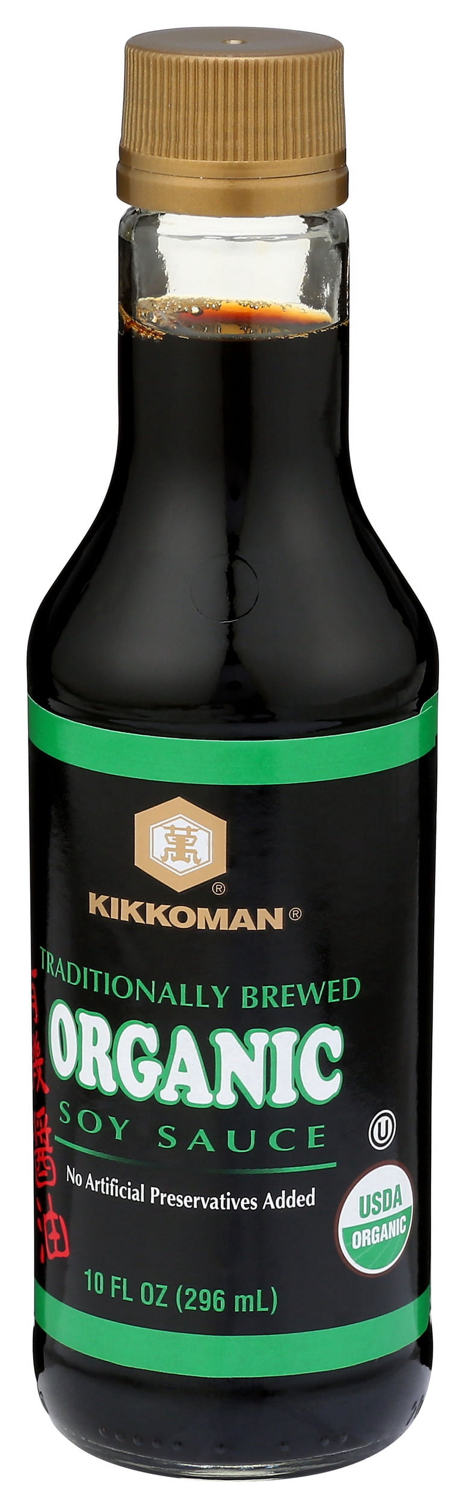 Pack of 6, Kikkoman Organic Soy Sauce, 10 fl oz