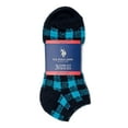 thumbnail image 2 of U.S. Polo Assn. Women's Fluffy Low Cut Socks, 3-Pack, 2 of 3
