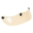 thumbnail image 3 of Wzmzjy Helmet Visor Cover, Easy-Install Replacement, 3-Snap Sun Visor Shield, Universal Beige, 3 of 9
