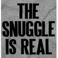 thumbnail image 2 of The Snuggle Is Real Humor Pun Cute Toddler Boy Girl T Shirt Infant Toddler Brisco Brands 12M, 2 of 6