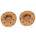 thumbnail image 3 of Almohadillas de repuesto para oídos, almohadillas profesionales de espuma viscoelástica de cuero proteico para auriculares inalámbricos Monster Studio2.0, 3 of 8