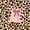 Peach, variant on Manfei Leopard Print Initial A Shower Curtain 72Wx72L,Dreamy Bow Bathroom Curtain,Peach