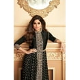 thumbnail image 3 of Wedding Wear Pakistani Designer Salwar Kameez Suits Indian Anarkali Gown Dress ( Black, 4XL - 50 ), 3 of 5