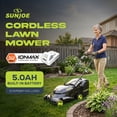 thumbnail image 2 of Sun Joe 24-Volt 5-Amp 14-Inch Cordless Lawn Mower w/Brushless Motor, 2 of 6