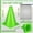 Green, variant on Voylla 30 Pack 7 Inch Plastic Traffic Cones Sports Training Agility Marker Mini Cones for Soccer, Skating, Football, Basketball, Indoor and Outdoor Games Sports Practice Equipment