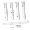 thumbnail image 2 of figatia 4Pcs Fishing Pole Stand with Mounting Screw Fishing Rod Holder for Home Boat White, 2 of 8