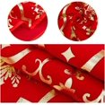 thumbnail image 4 of Christmas Tree Cover 122cm (Red), Christmas Tree Cover with Christmas Stocking, Christmas Tree Skirt with Snowflake Pattern Christmas Cover for Christmas, Holiday, Party, 4 of 5