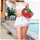 thumbnail image 5 of Bolas inflables de la bola de la piscina de la playa para el juego claro de las bolas de la piscina de los juguetes del agua del partido del verano, 5 of 5