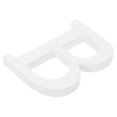 thumbnail image 3 of Unique Bargains Unfinished Wooden Letters B 4.3 Inch Wooden Alphabet Letters Decoration for DIY, 3 of 5