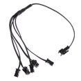 thumbnail image 4 of Cable de Divisor Conector EL Wire Splitter para Accesorio de lámpara de tirarere de Alambre EL de Plástico de Color Negro Colco Divisor de cable EL, 4 of 8